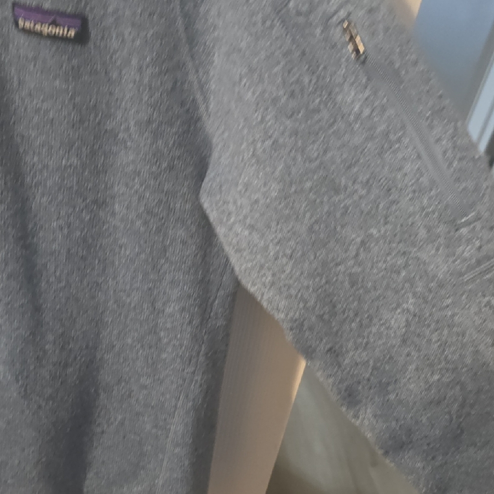 Patagonia Steel Blue Quarter-Zip Fleece - Picture 5 of 6